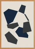 Poster in oak frame