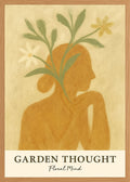 Poster in oak frame