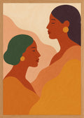 Poster in oak frame