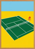 Poster in oak frame