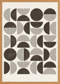 Poster in oak frame