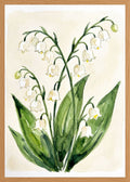 Poster in oak frame