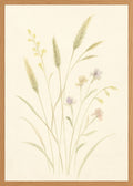 Poster in oak frame