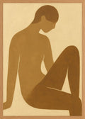 Poster in oak frame