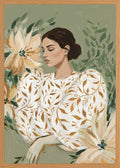 Poster in oak frame