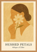 Poster in oak frame