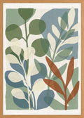 Poster in oak frame