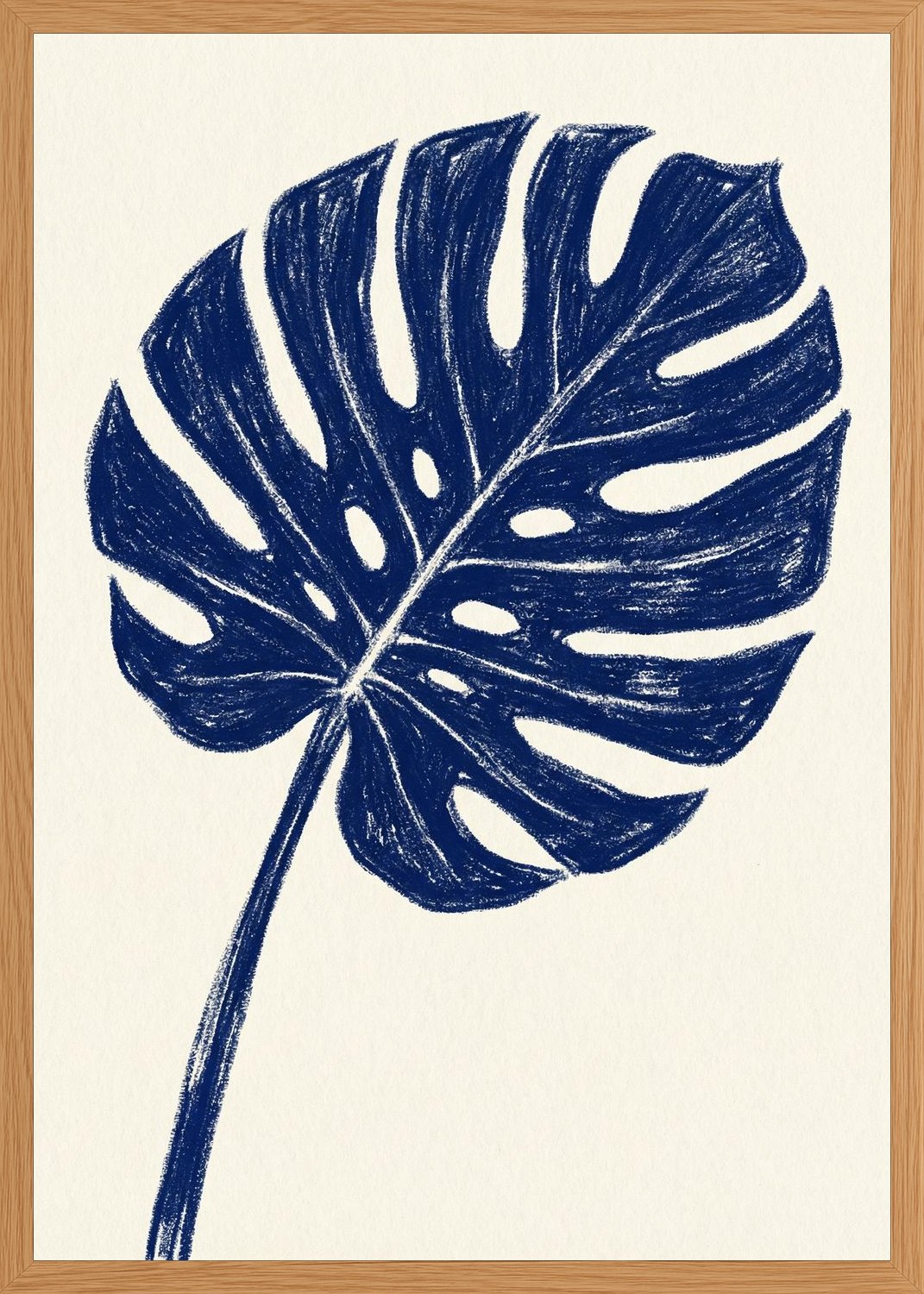 Poster in oak frame