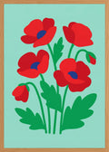 Poster in oak frame