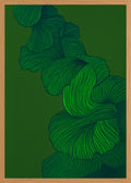 Poster in oak frame
