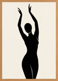Poster in oak frame