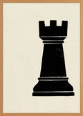 Poster in oak frame