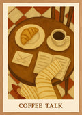 Poster in oak frame