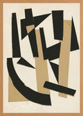 Poster in oak frame