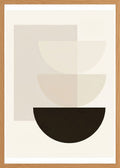 Poster in oak frame