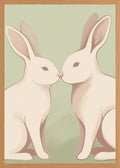 Poster in oak frame