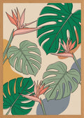 Poster in oak frame
