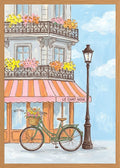Poster in oak frame