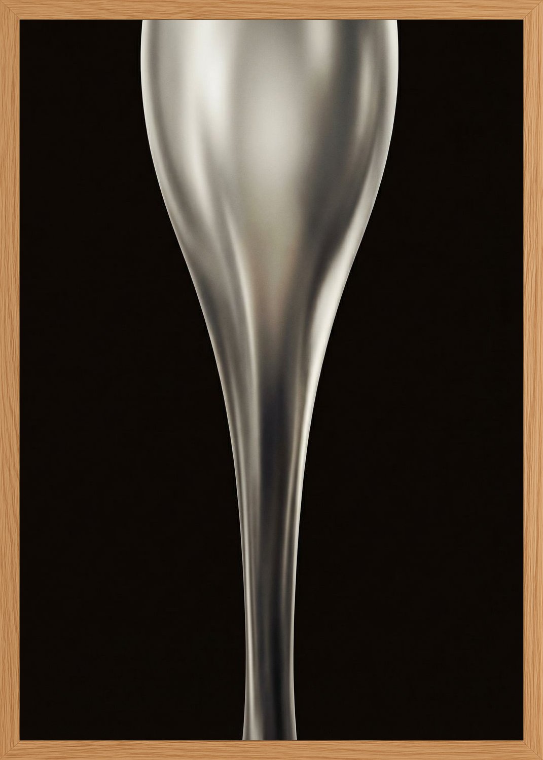 Poster in oak frame