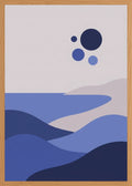 Poster in oak frame
