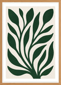 Poster in oak frame