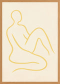 Poster in oak frame