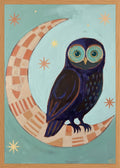 Poster in oak frame