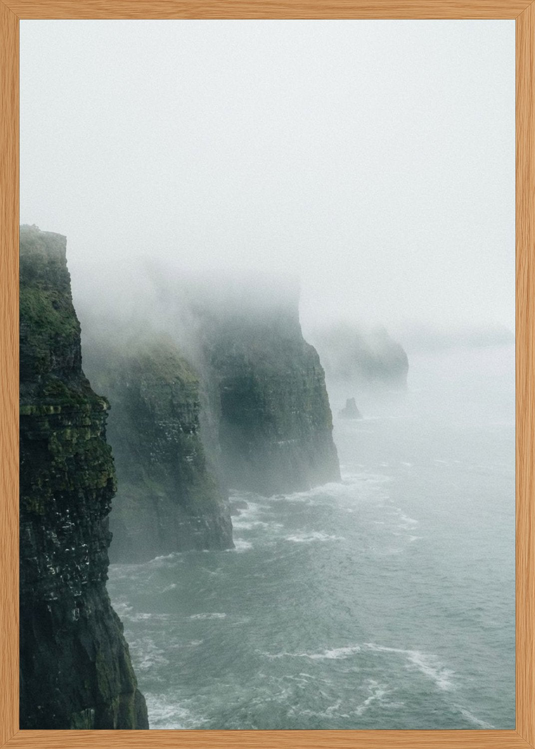 Poster in oak frame