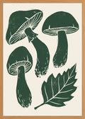 Poster in oak frame