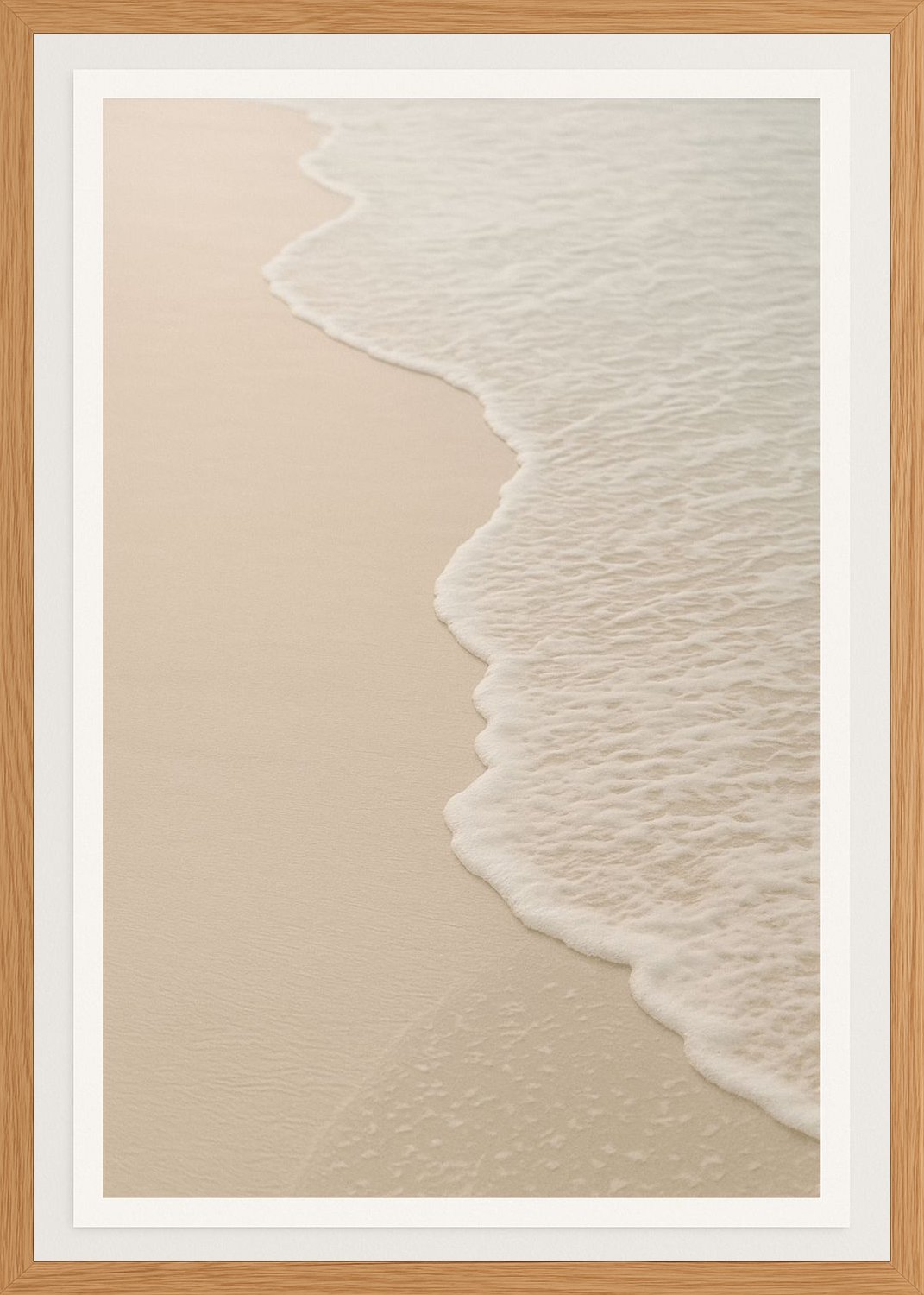 Poster in oak frame