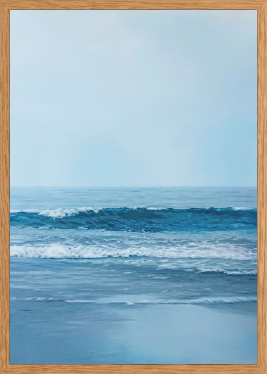 Poster in oak frame