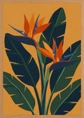 Poster in oak frame
