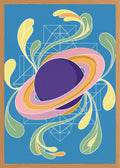 Poster in oak frame