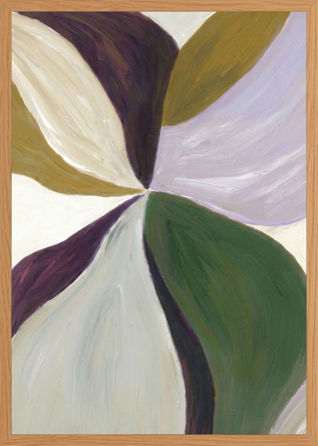 Poster in oak frame