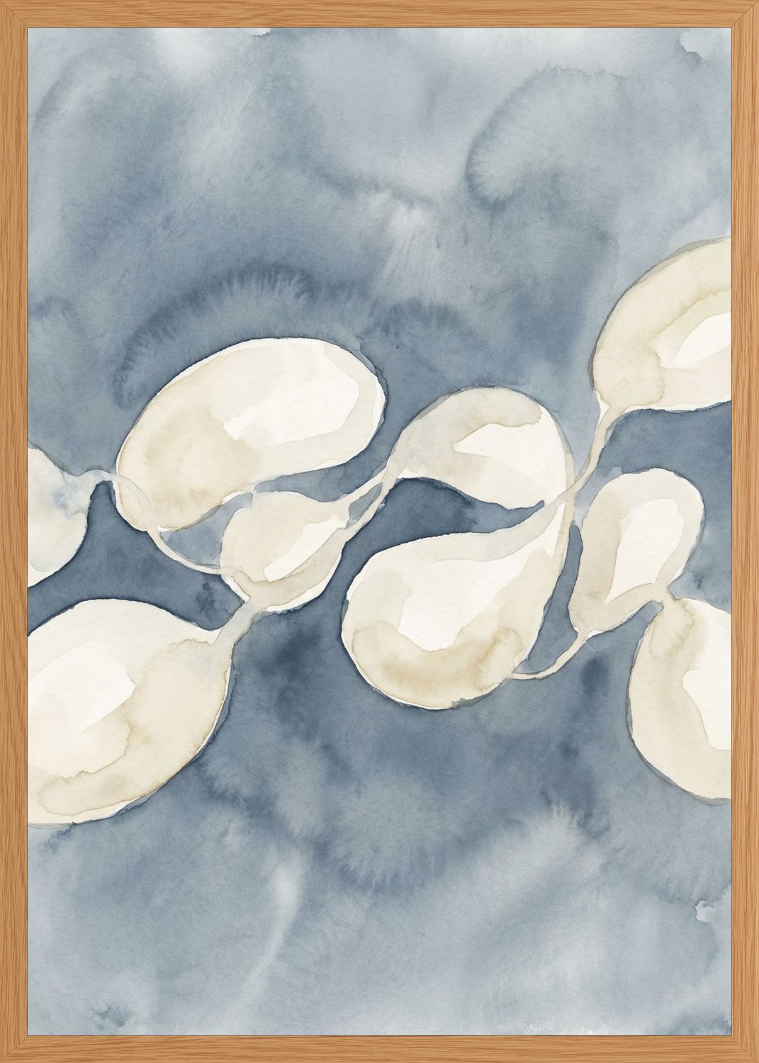 Poster in oak frame