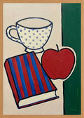 Poster in oak frame