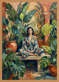 Poster in oak frame