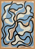 Poster in oak frame