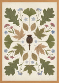 Poster in oak frame