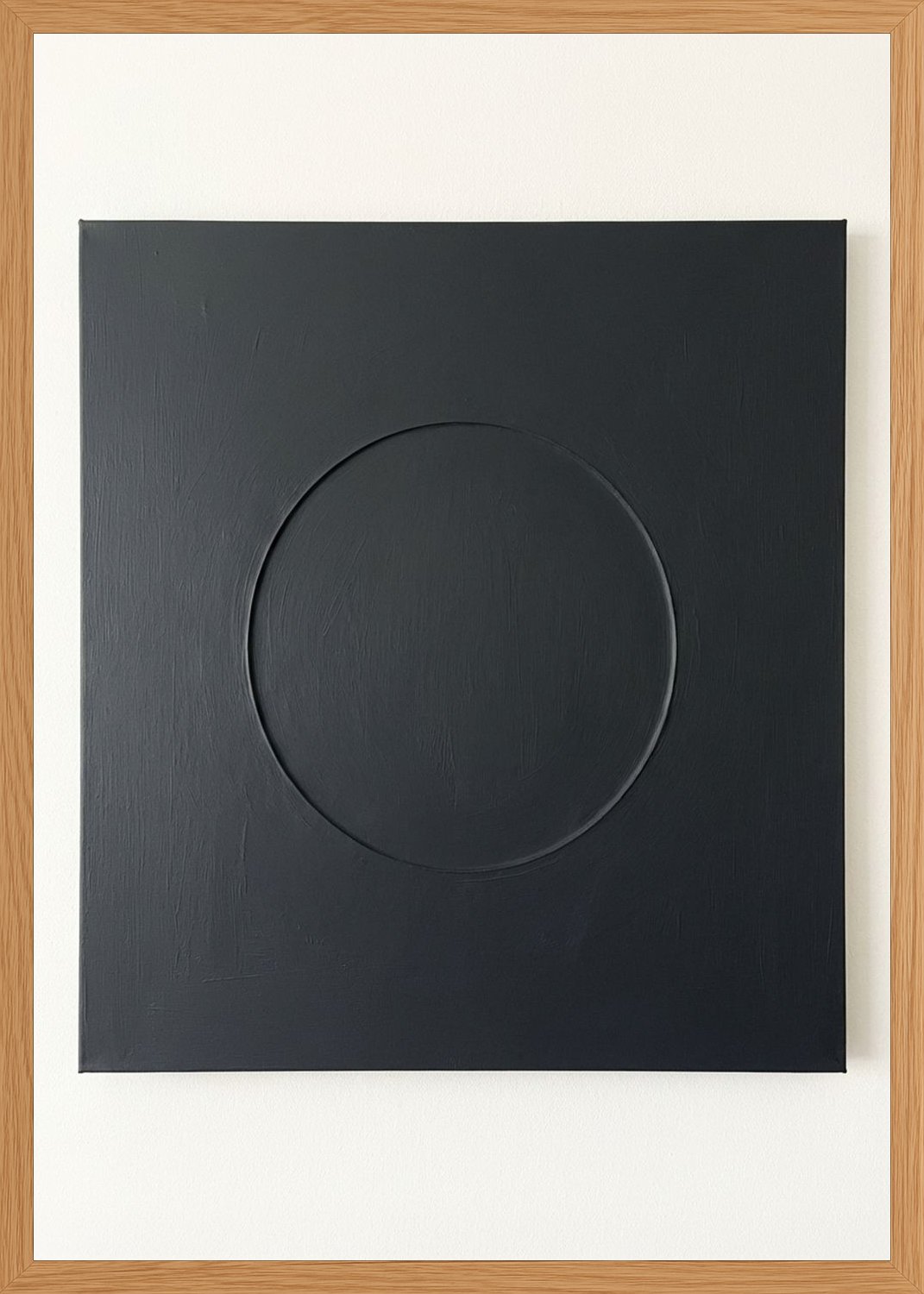 Poster in oak frame
