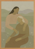 Poster in oak frame