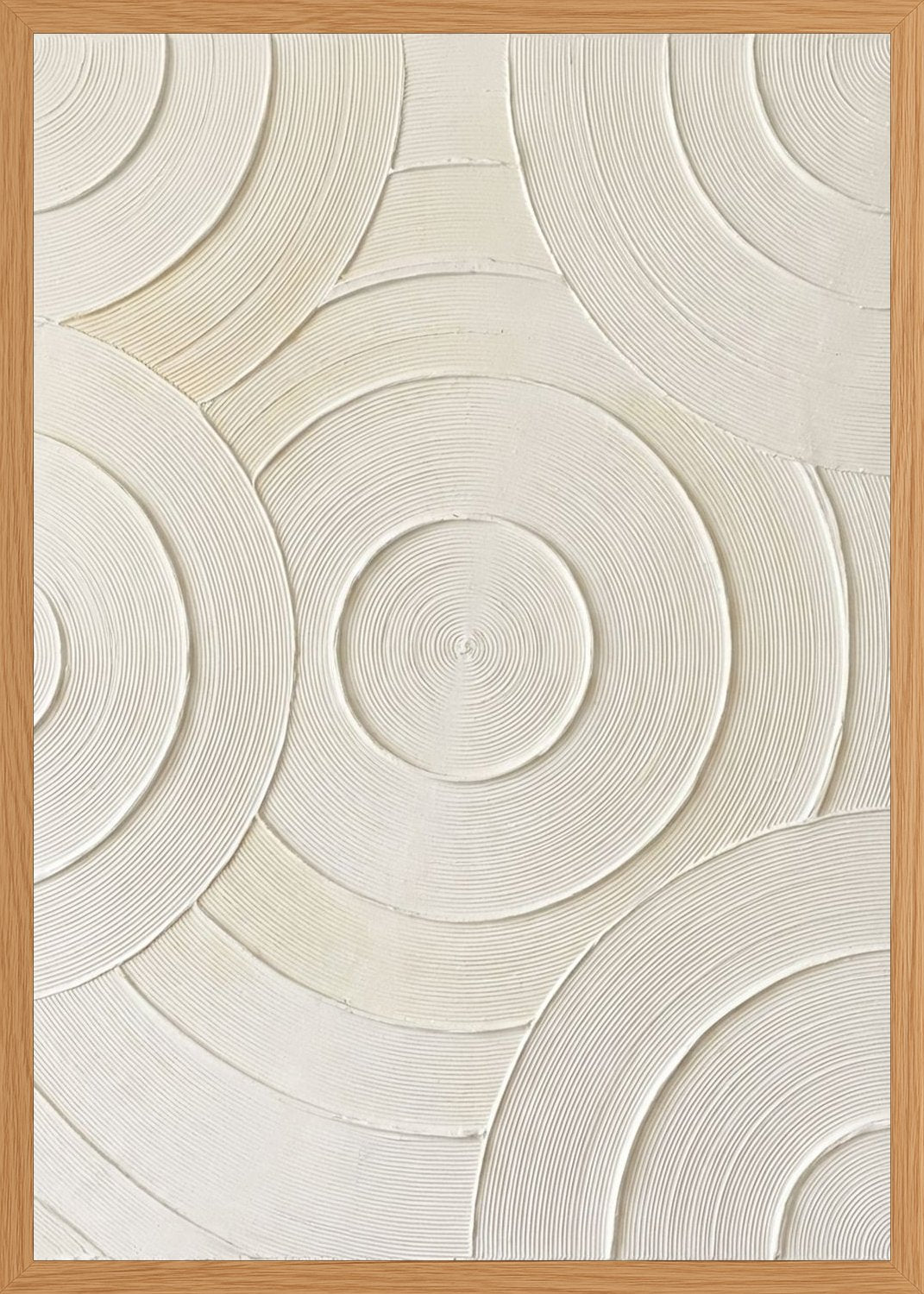 Poster in oak frame