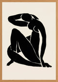 Poster in oak frame