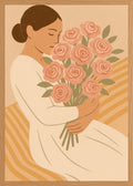 Poster in oak frame