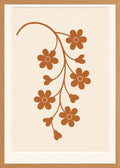 Poster in oak frame