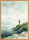 Poster in oak frame