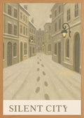 Poster in oak frame