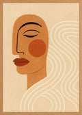 Poster in oak frame
