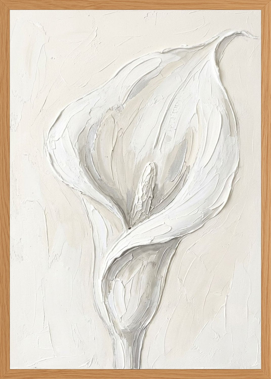 Poster in oak frame
