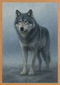 Poster in oak frame